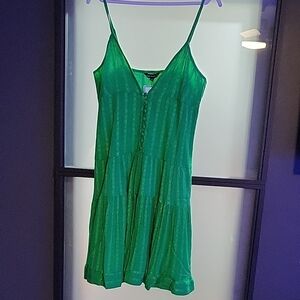 Elegant Green Women's Dress